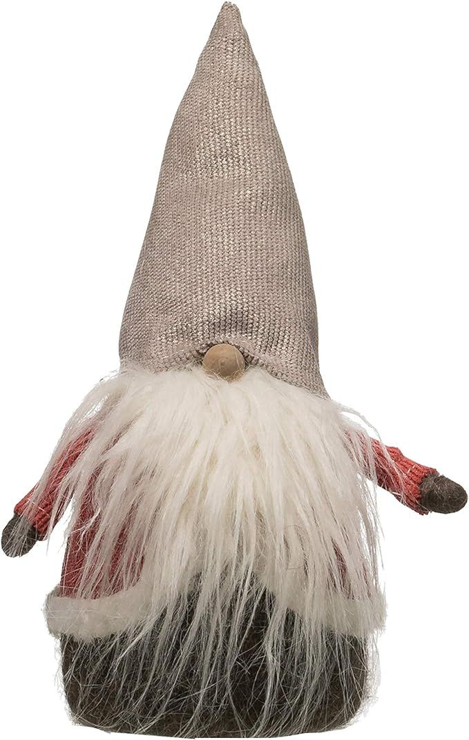 Creative Co-Op Wool Felt Gnome Figurines, Multi Color | Amazon (US)