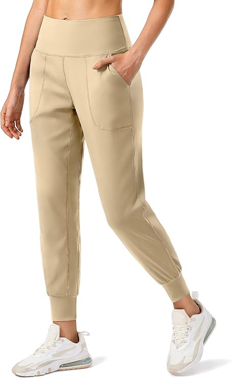 G Gradual Women's Joggers High Waisted Yoga Pants with Pockets Loose Leggings for Women Workout, ... | Amazon (US)