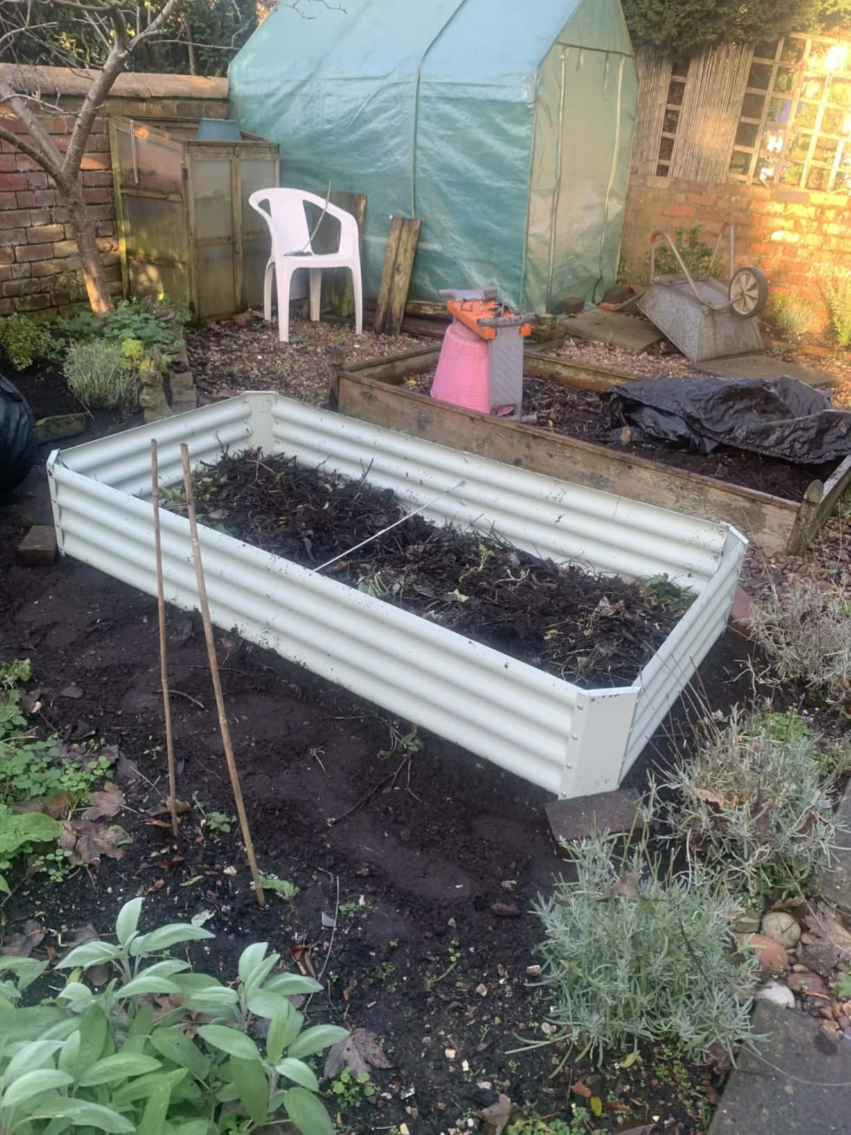 Harbour Housewares Raised Garden Bed - Anthracite - 180 x 90cm - Rectangle - Bottomless Metal Rai... | Amazon (UK)