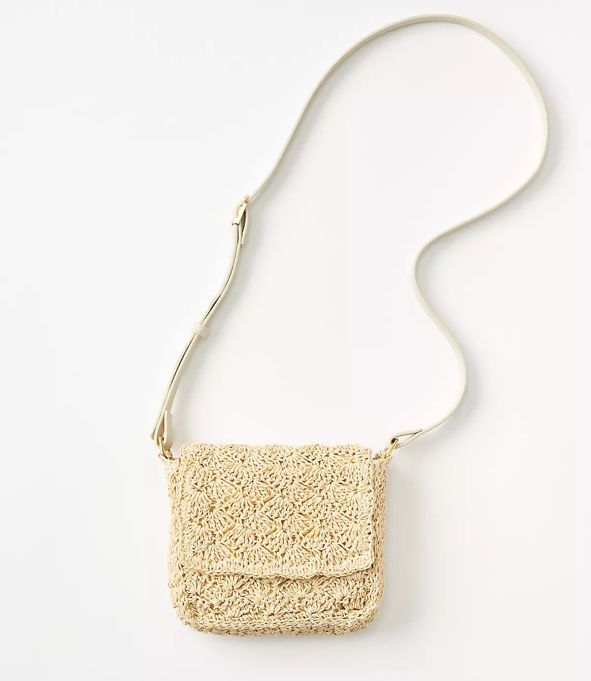 Straw Crossbody Bag | LOFT | LOFT