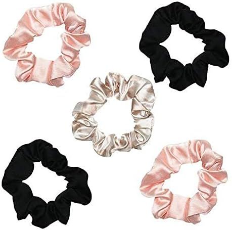 Kitsch Pro Satin Scrunchies, Softer than Silk, Hair Scrunchies for Frizz Prevention, Satin Hair T... | Amazon (US)