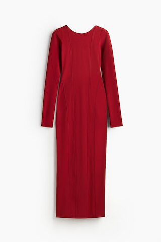 H & M - Langes figurbetontes Kleid - Rot - Damen | H&M (DE, AT, CH, NL, FI)