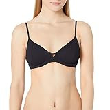 BCBGeneration Women's Underwire Bra Bikini Swimsuit Top, Black, M | Amazon (US)