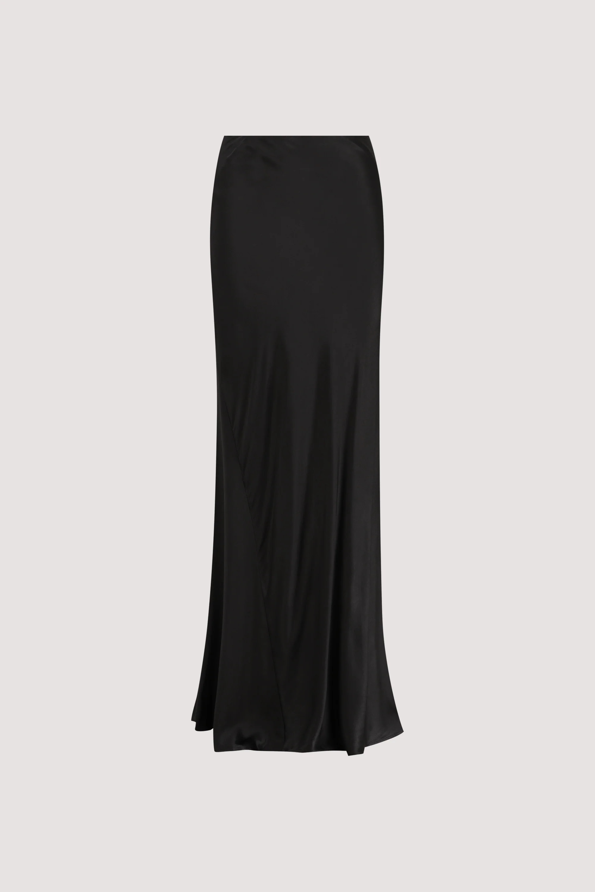 CHARLI BLACK SATIN MAXI SKIRT | DISSH
