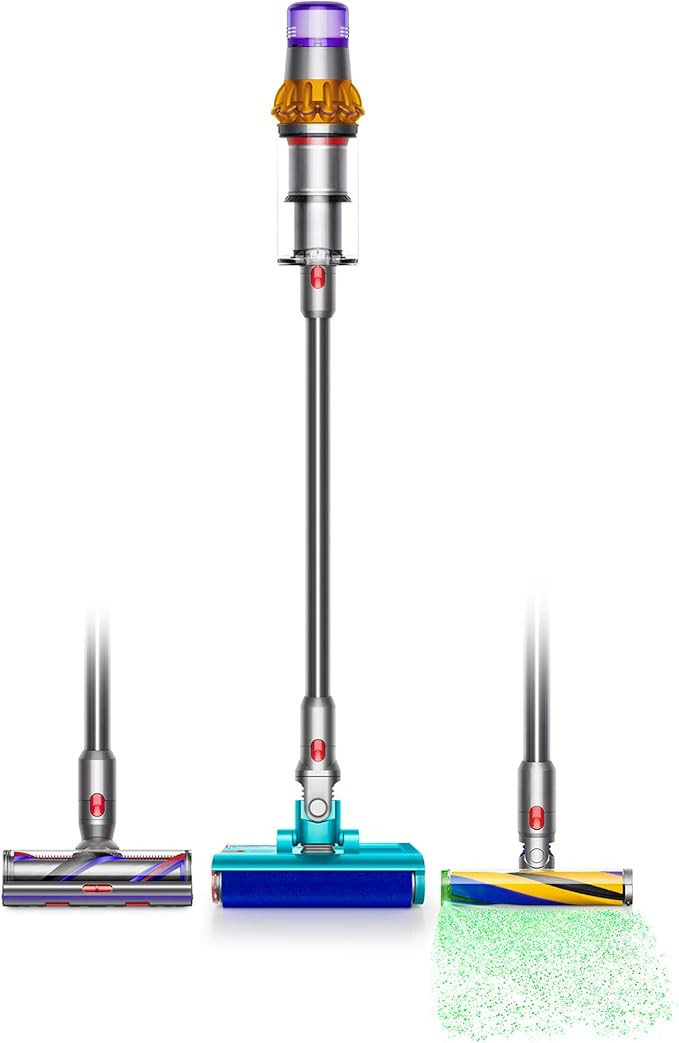 Dyson V15s Detect Submarine​ Wet Dry Vacuum, Yellow/Nickel | Amazon (US)
