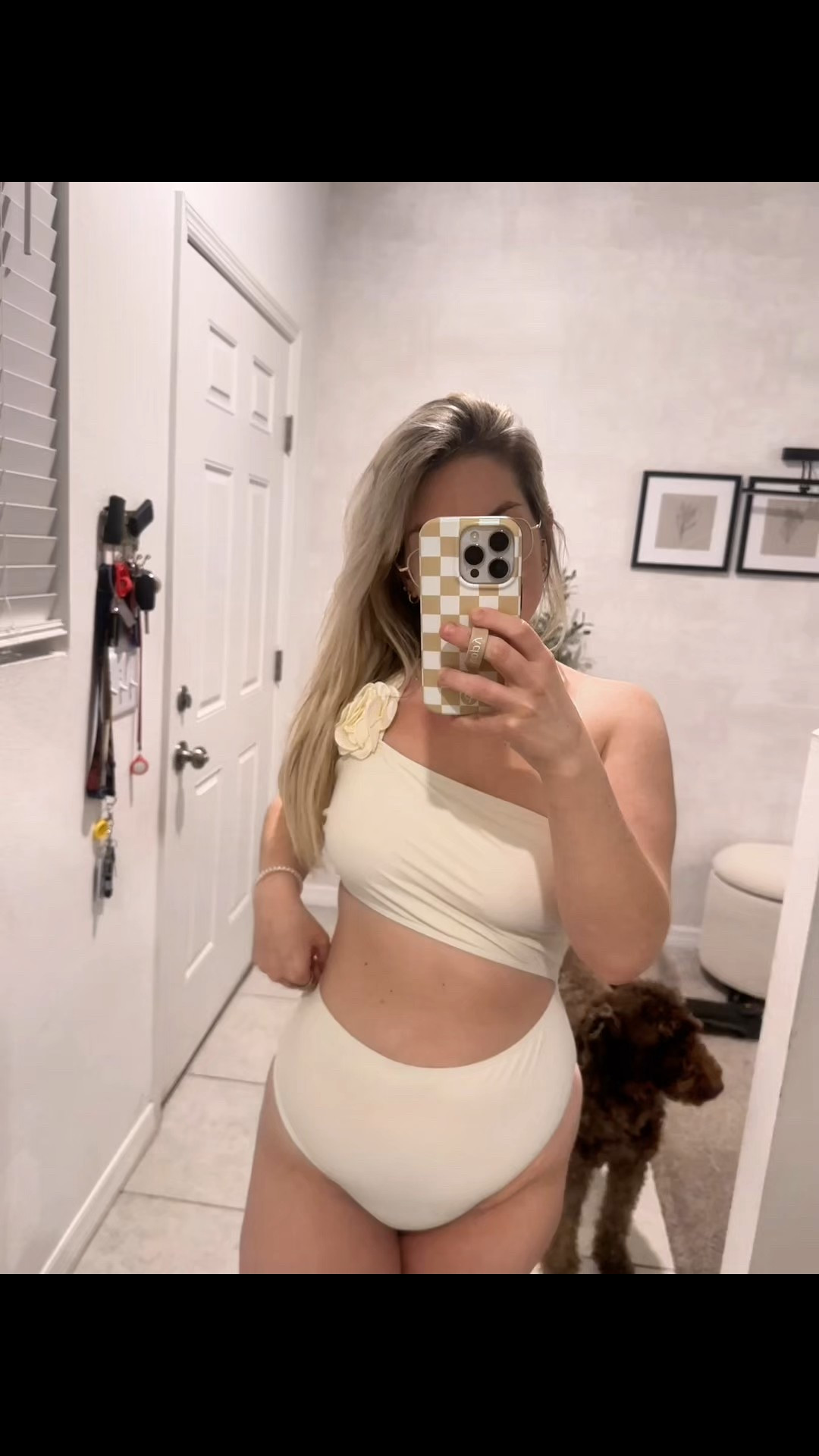 Spring break here we come! These rosette swimsuits are all over social media this season! I snag this one from SHEIN and am in love! 😍😍 spring outfits, vacation outfit, swimsuits, one piece swimsuits Monokini old money swimwear 

Stats: 5’3, 145lbs
Measurements:
38, 32, 42
Wearing size large 

#LTKTravel #LTKSwim #LTKSpringSale