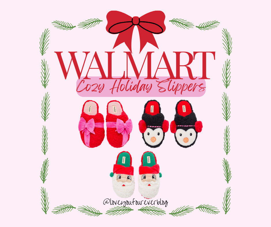 Cozy holiday slippers. Great if you are attending a Christmas pj party. Dearfoams and super comfortable and good quality. Affordable and budget-friendly Walmart fashion find. Black Fridayy

 

#LTKCyberWeek #LTKmomlife #LTKHoliday