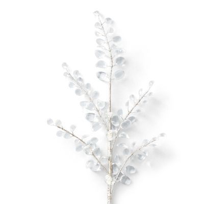 Crystal Pussy Willow Stems, Set of Six | Frontgate