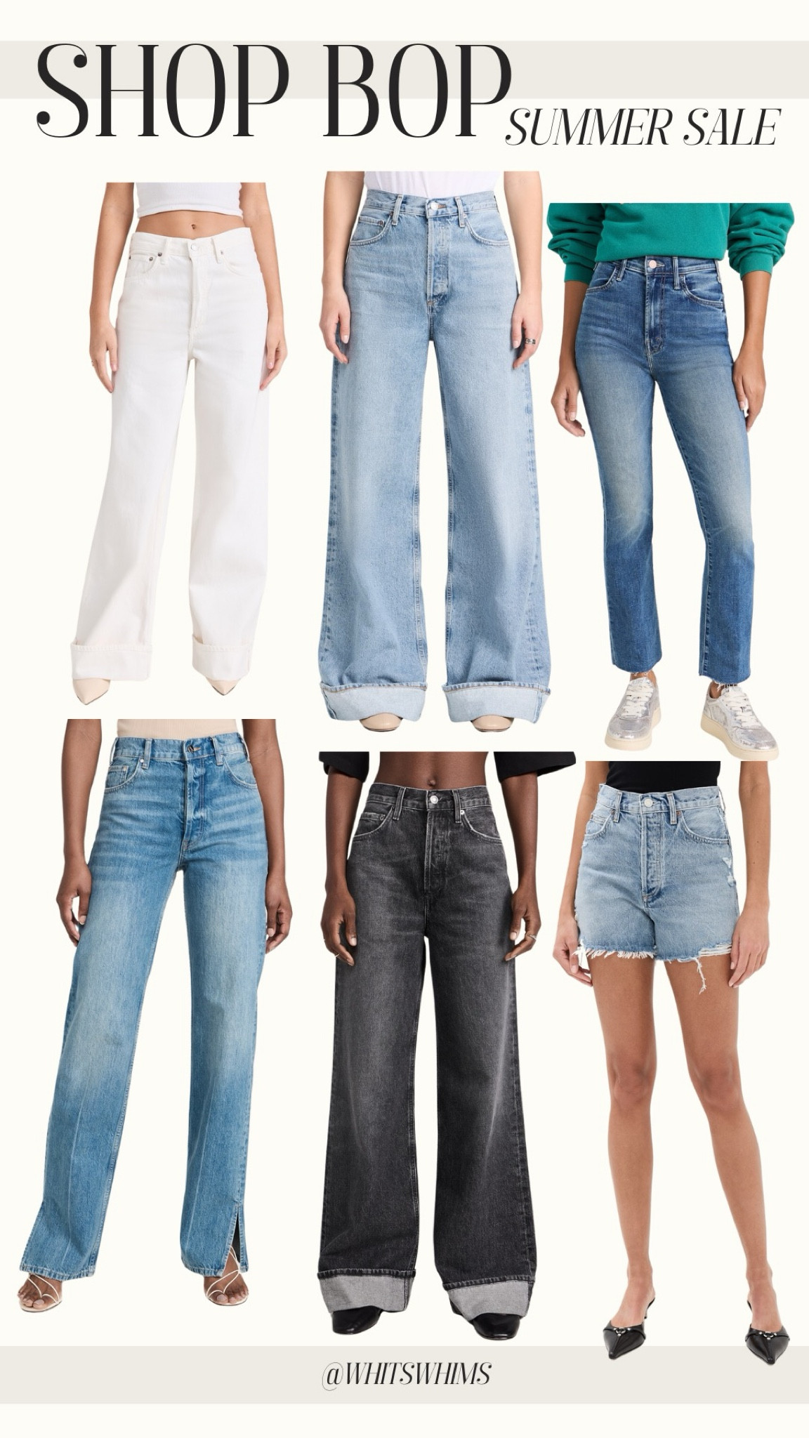 Shop bop sale! 

Denim 
Jeans 
Summer sale 
Summer outfits 
Basics 

#LTKFindsUnder100 #LTKStyleTip #LTKSaleAlert