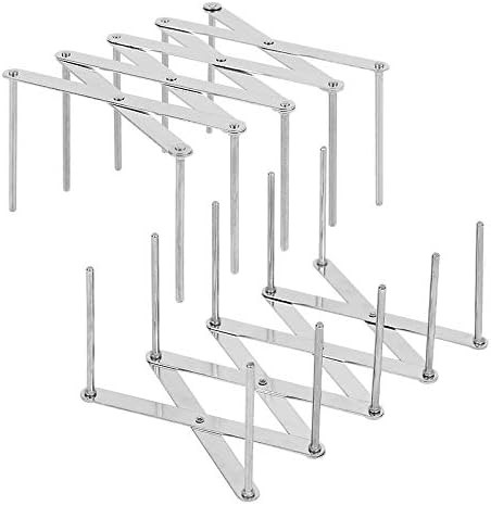 TelKeen 2PCS Pot Lid Organizers, Dish Rack to Store Houseware, Plate Rack While Cooking, Kitchen ... | Amazon (US)