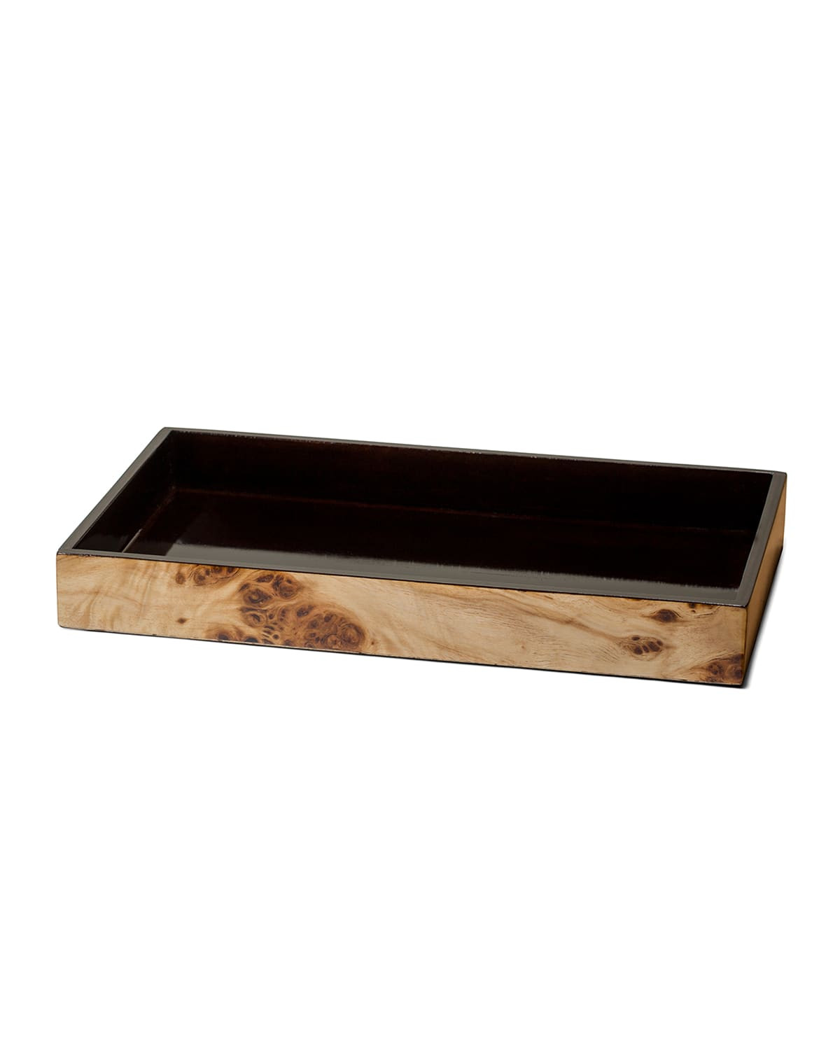 Burl Veneer Bath Tray | Neiman Marcus