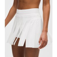 Peek-A-Boo Pleat Mid-Rise Tennis Skirt | Lululemon (US)