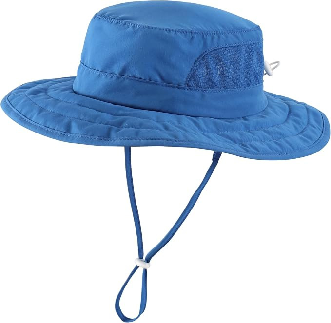 Connectyle Kids Foldable Wide Brim Sun Hat UPF 50+ Sun Protection Bucket Hats Breathable Summer B... | Amazon (US)