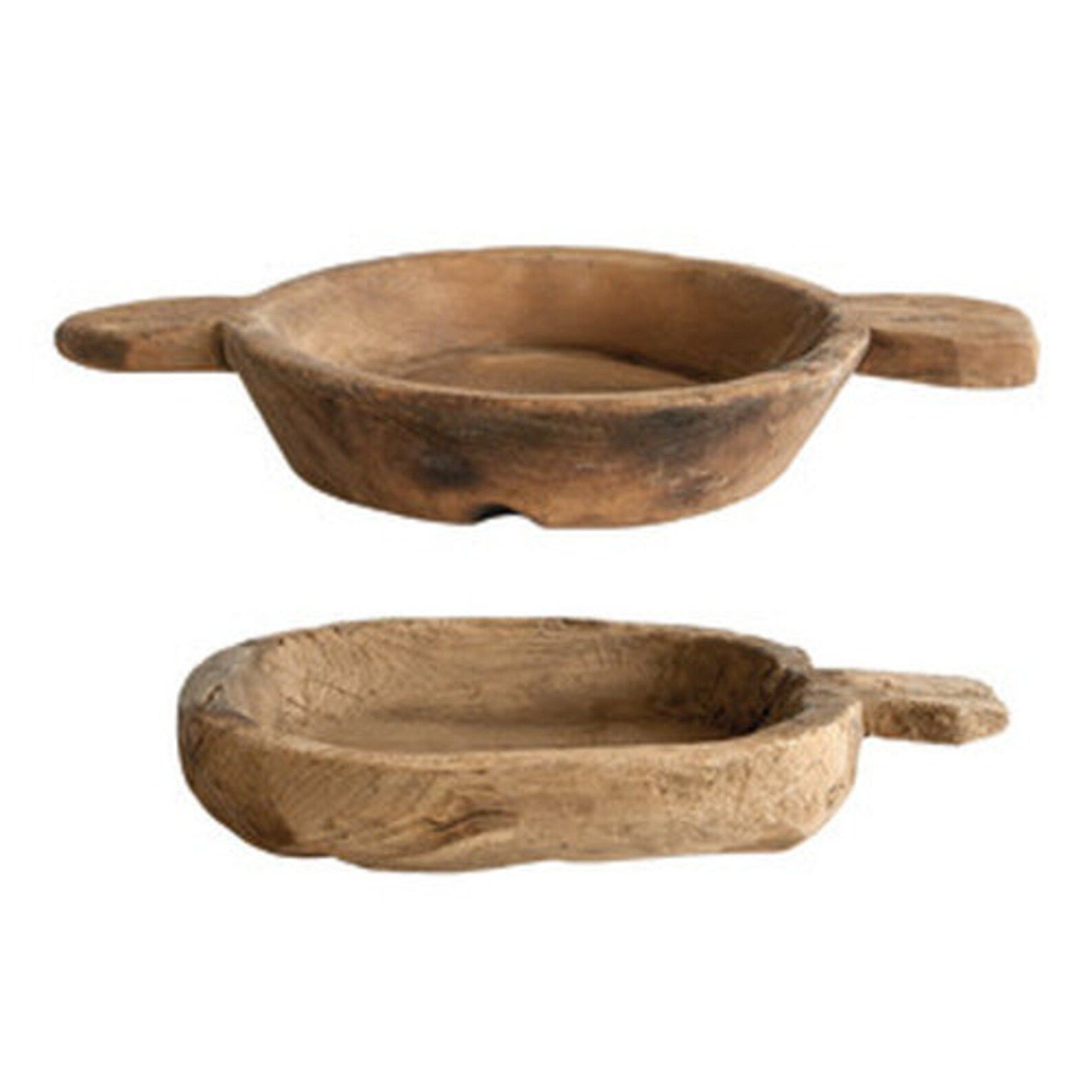 Distressed Natural Wood Bowl | Etsy Canada | Etsy (CAD)