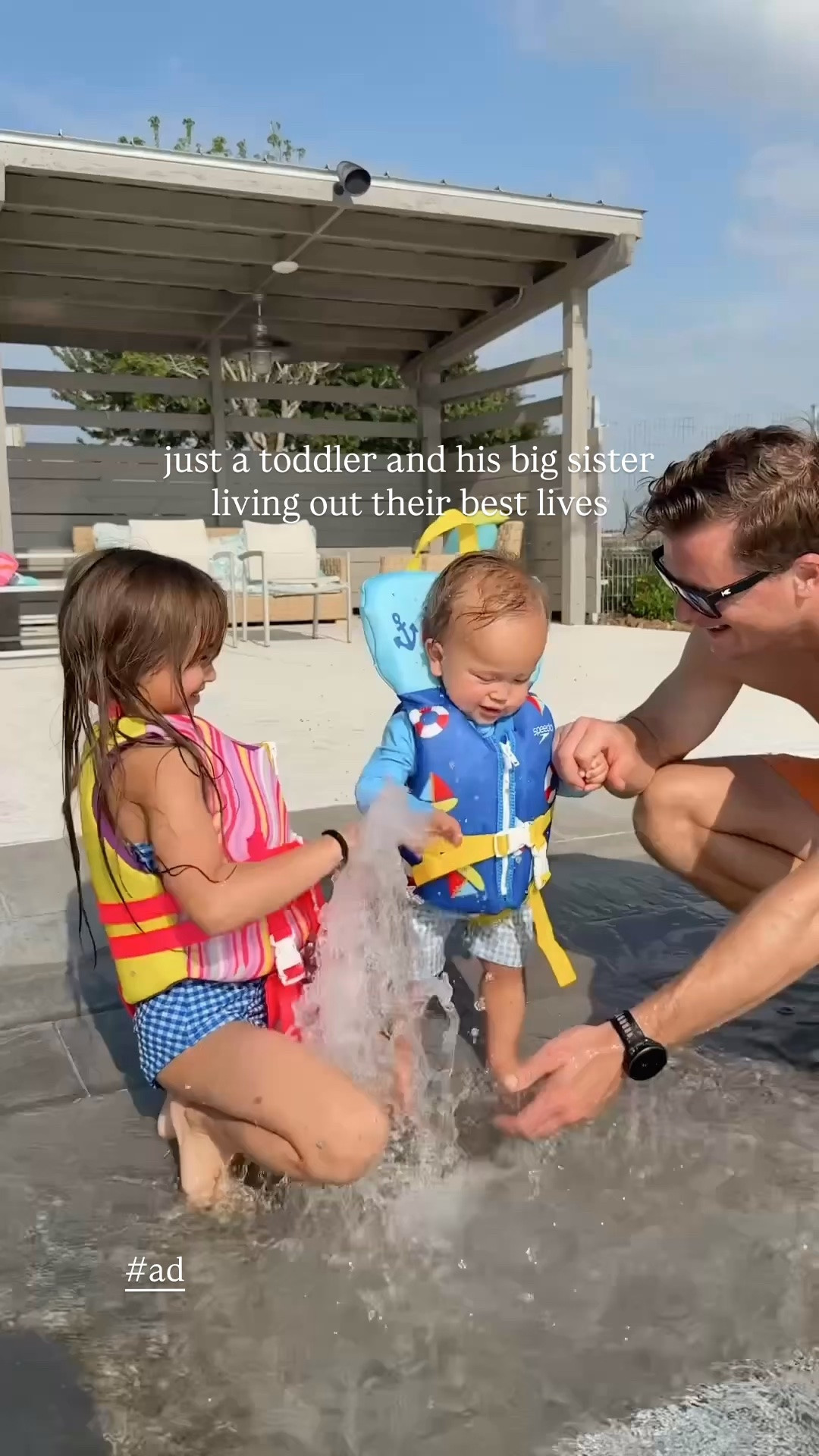 Pool day must haves for toddlers and babies