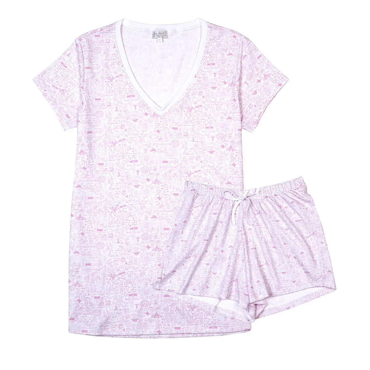 Dallas-Fort Worth Women’s Short Pajama Set | Joy Street Kids LLC