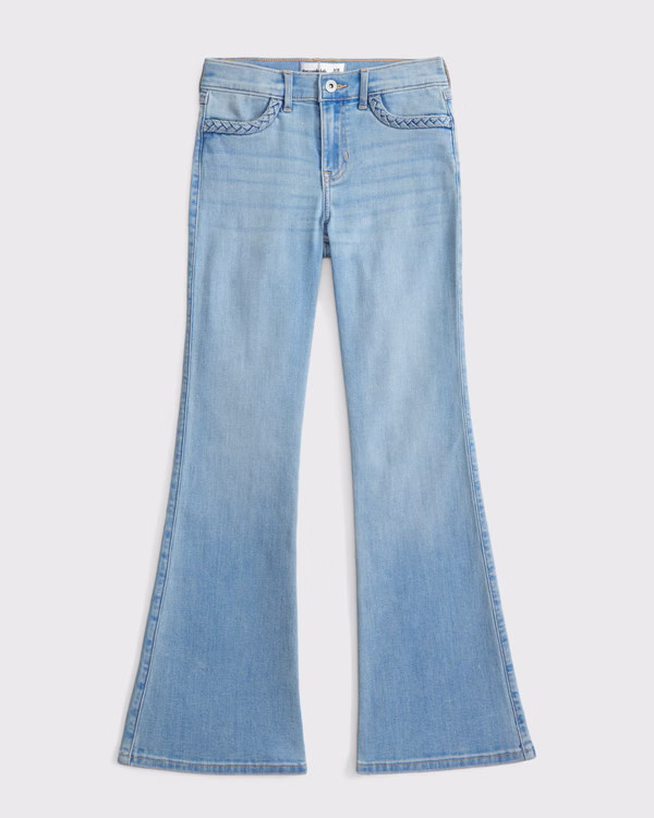high rise flare jeans | Abercrombie & Fitch (US)