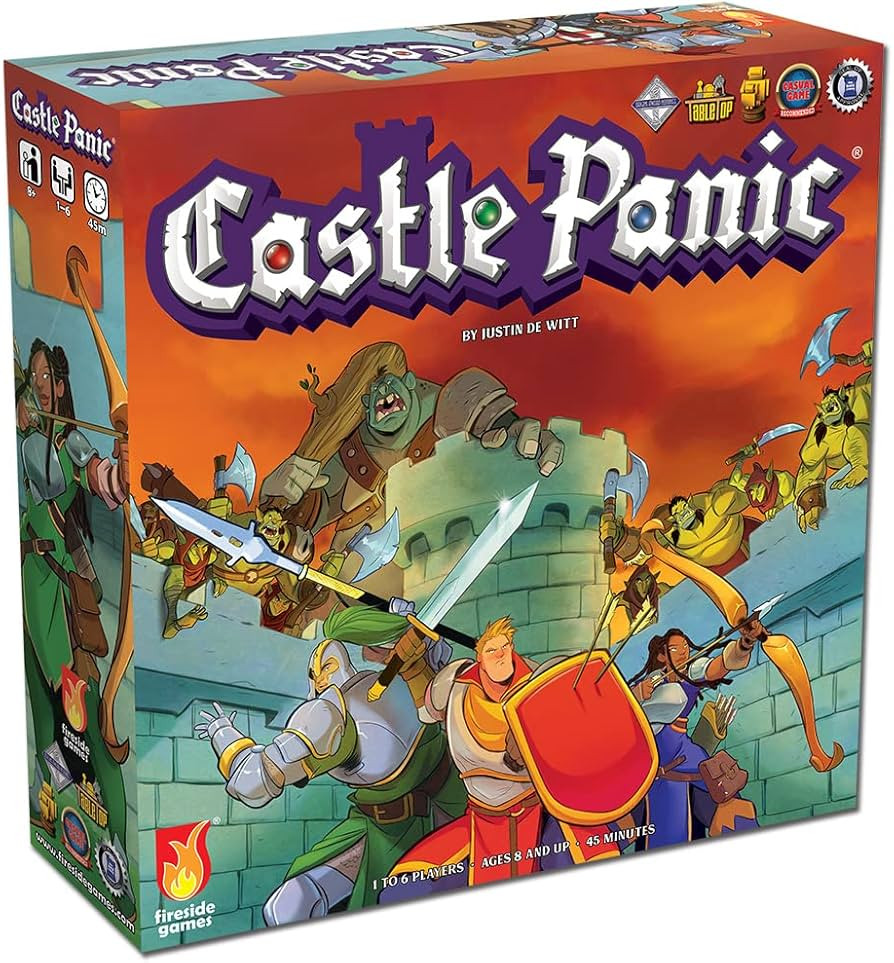 Castle Panic 2nd Edition | Cooperative Board Game for Adults and Family | Ages 8+ | for 1 to 6 Pl... | Amazon (US)