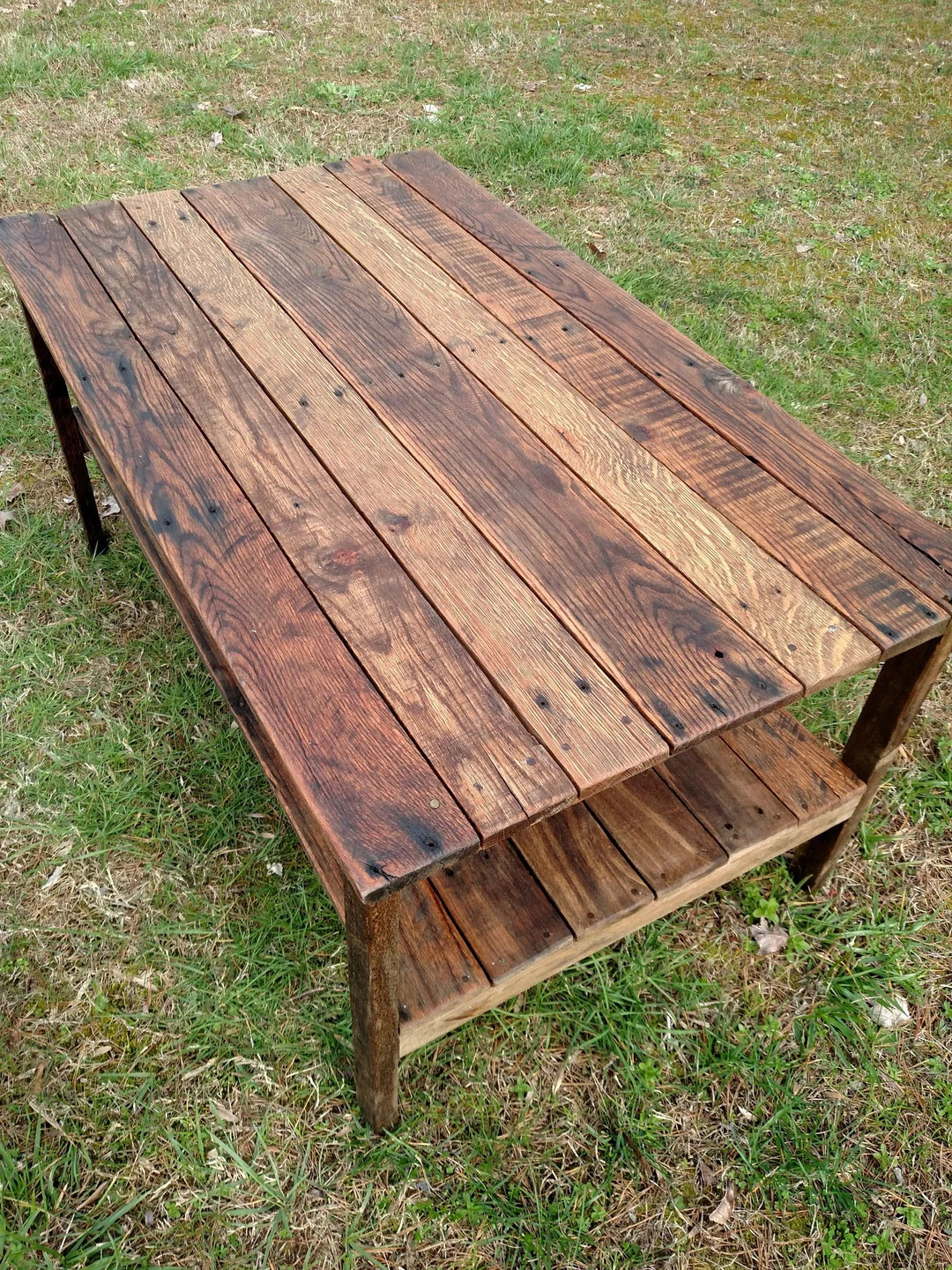 Reclaimed Pallet Wood UPCYCLED Coffee Table Vintage Rustic - Etsy | Etsy (US)