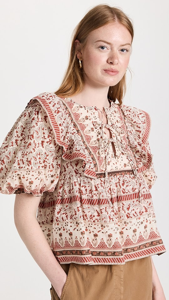 Sea Puff Sleeve Top | SHOPBOP | Shopbop