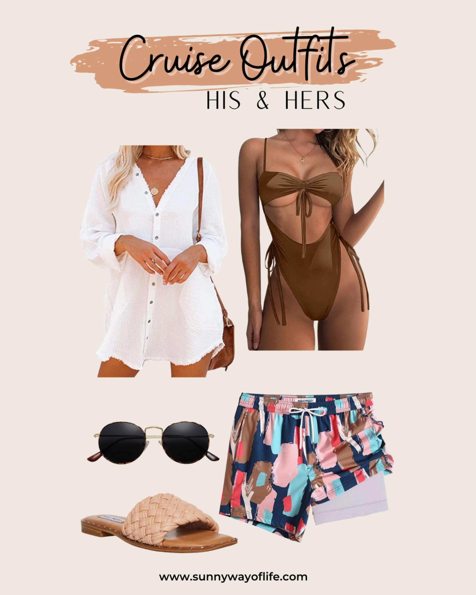 Amazon swim his & hers - swimwear 🤎🌴

#LTKtravel #LTKswim #LTKstyletip