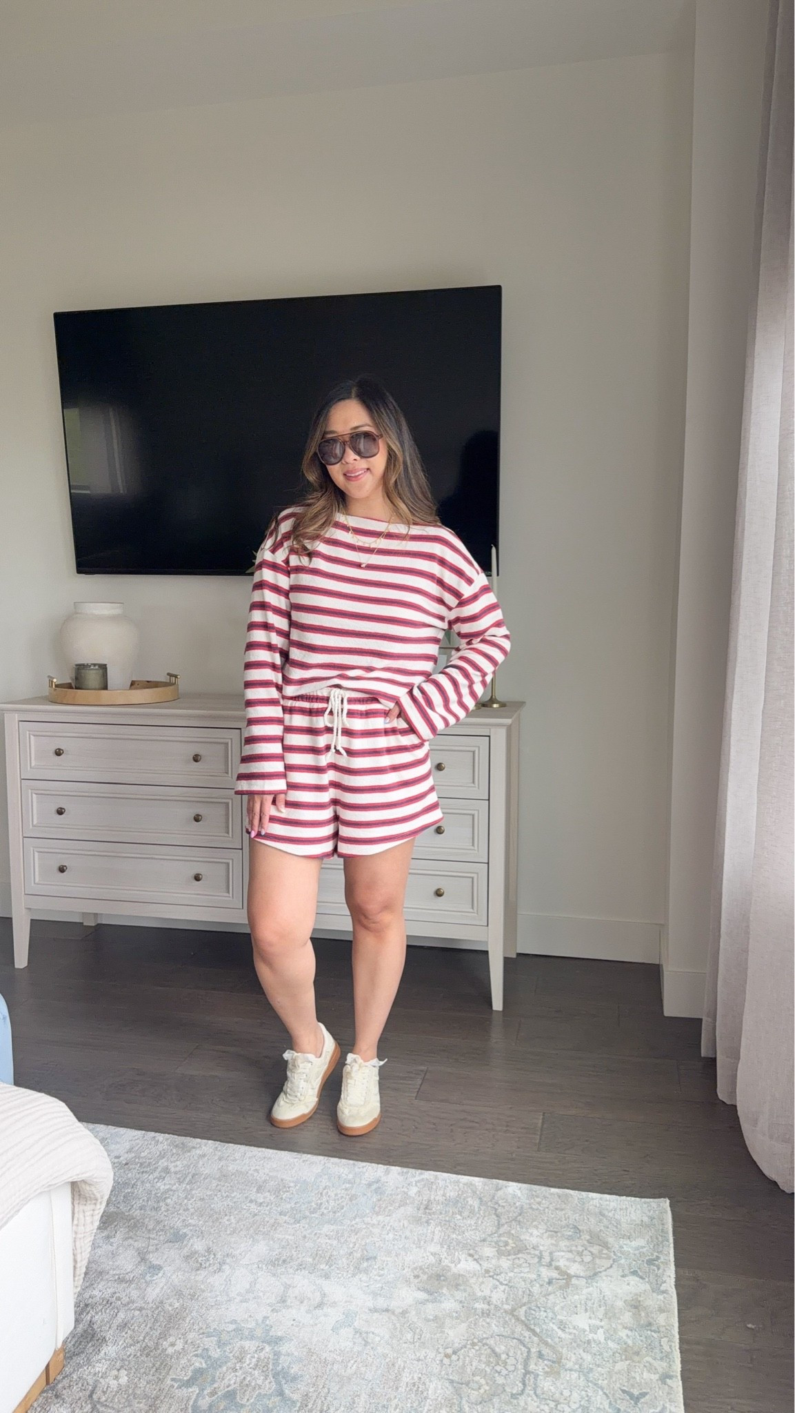 Striped Shorts Set: Medium

Vacation outfit, casual outfit, matching set, stripes, easy ootd, loungewear, tcs, affordable fashion, Target fashion

#LTKgrwm #LTKSeasonal #LTKootd