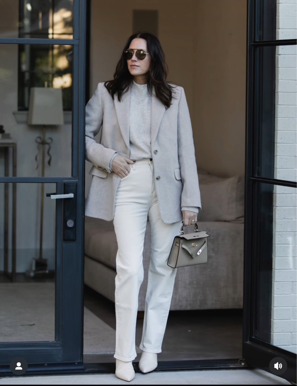 Cream jeans outfit

Other stories blazer
Tan sweater 
Cream boots 

#LTKover40 #LTKfindsunder100 #LTKstyletip