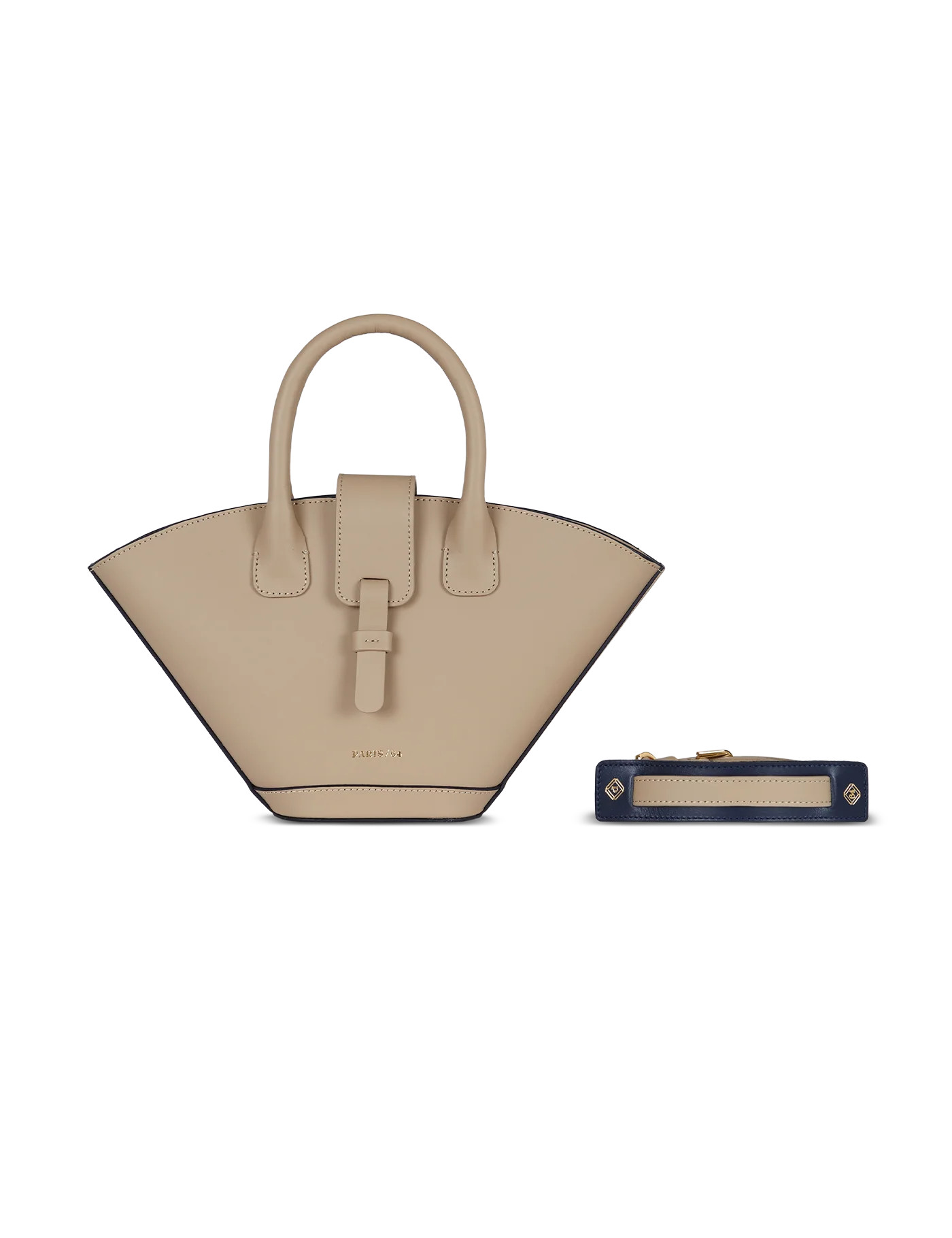 Mini Lumière Taupe Bag by PARIS/64 | PARIS/64