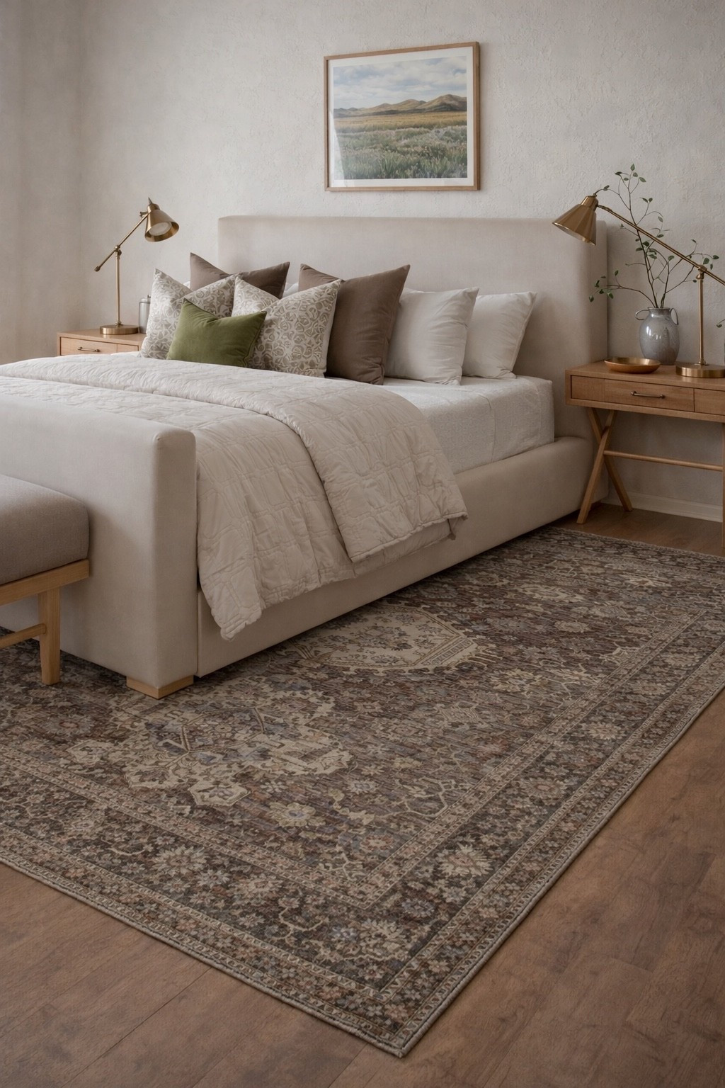 Loving the warm tones and pattern of this brown rug 🤎 An 8x10 is only $100!!!

#LTKHome