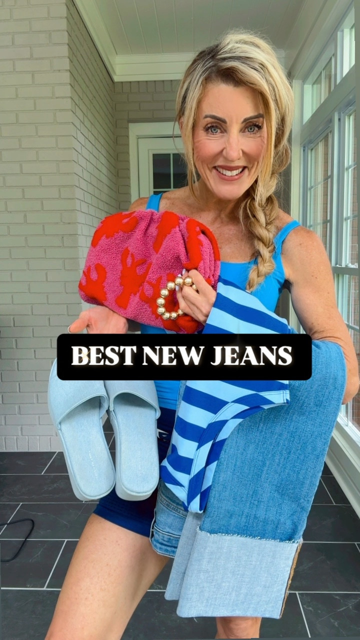 New favorite jean style! 
Comfortable, casual and on trend with cropped wide leg style! FITS TTS 
My size 25 

#LTKSeasonal #LTKBacktoSchool #LTKStyleTip