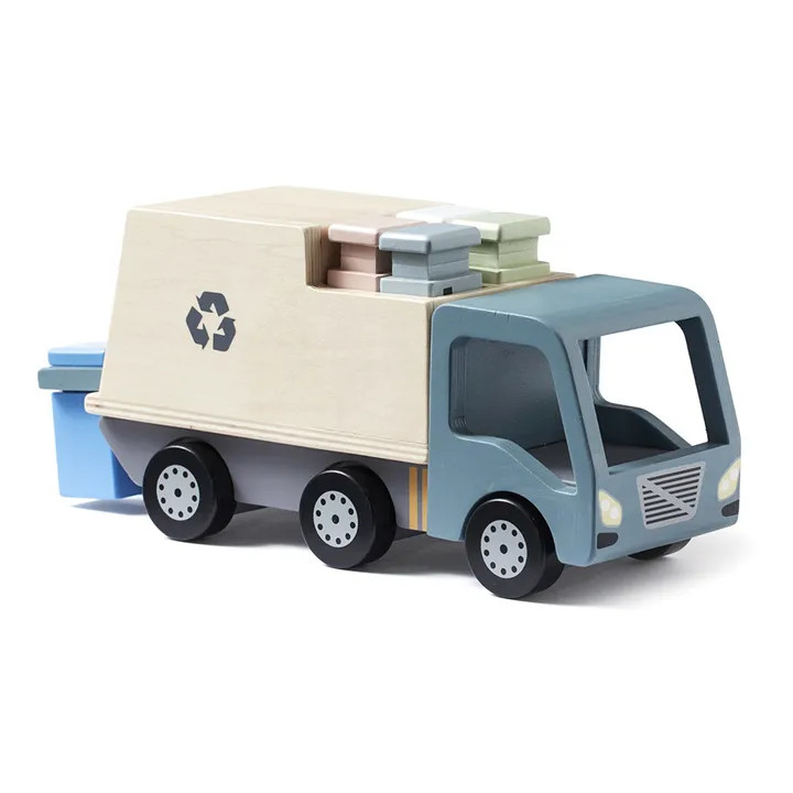 Wooden Garbage Truck Toy | Smallable