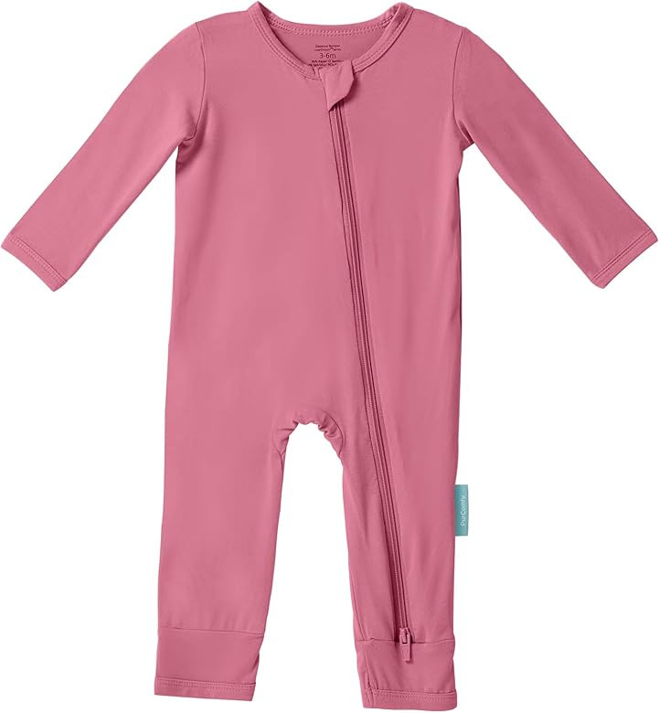 Baby Long Sleeve Romper Jumpsuit, Premium Soft Rayon One Piece Pajamas Boy Girl 2-Way Zipper Cove... | Amazon (US)