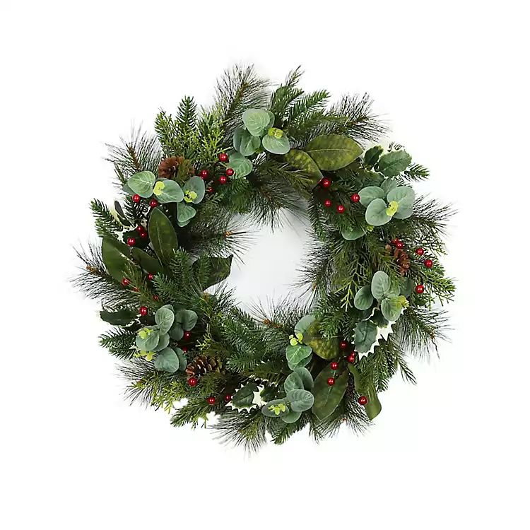 Eucalyptus and Pineberry Refresh Wreath | Kirkland's Home