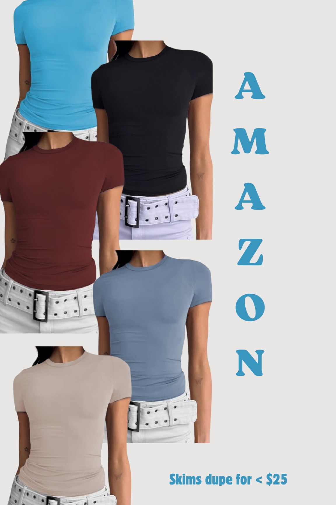 Every wardrobe needs a basic tee staple.

Scroll down to shop these skims dupes xo#LTKsummer 

#LTKfitness #LTKcanada