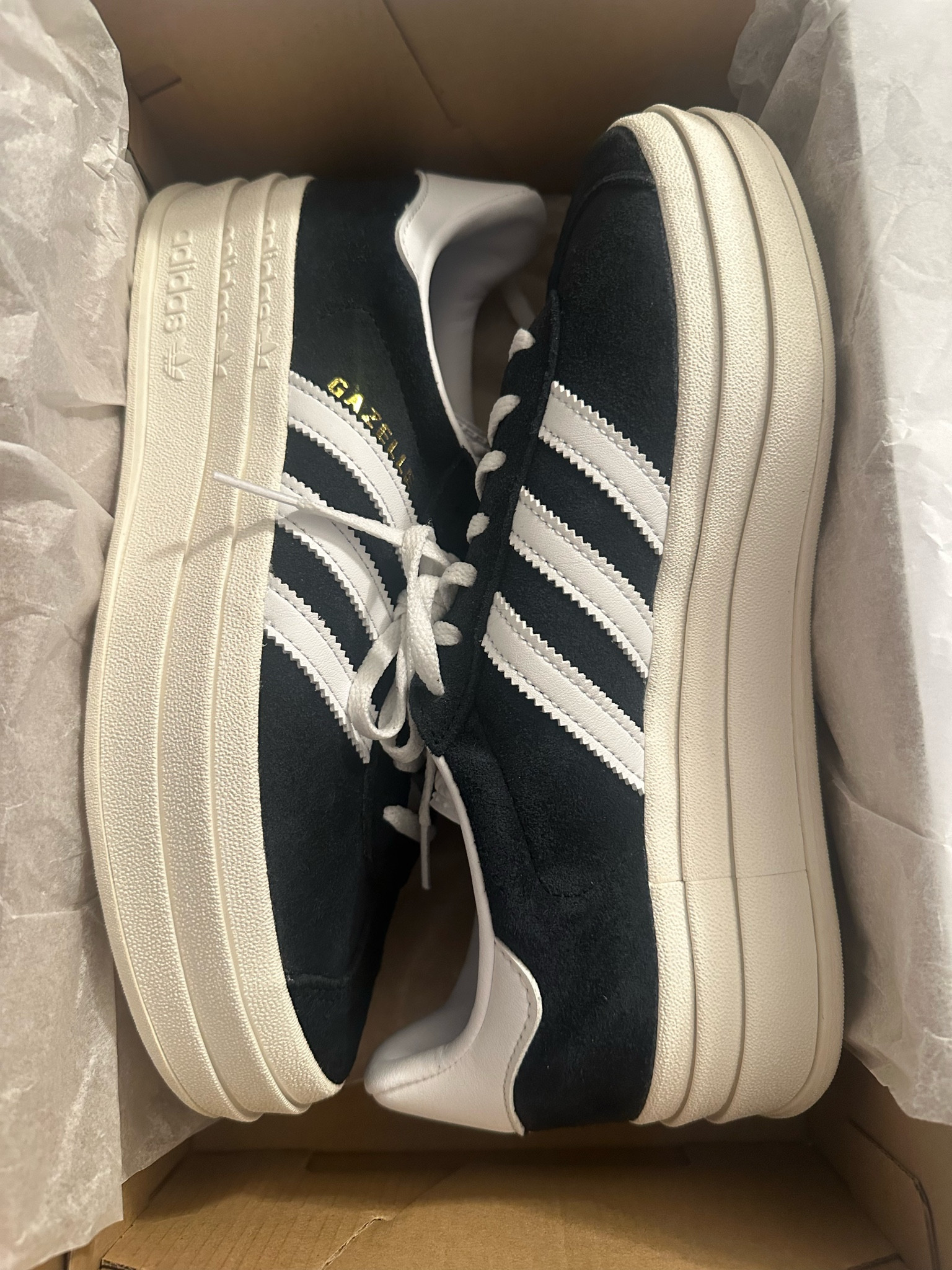 Adidas Gazelle Bold- Blackk