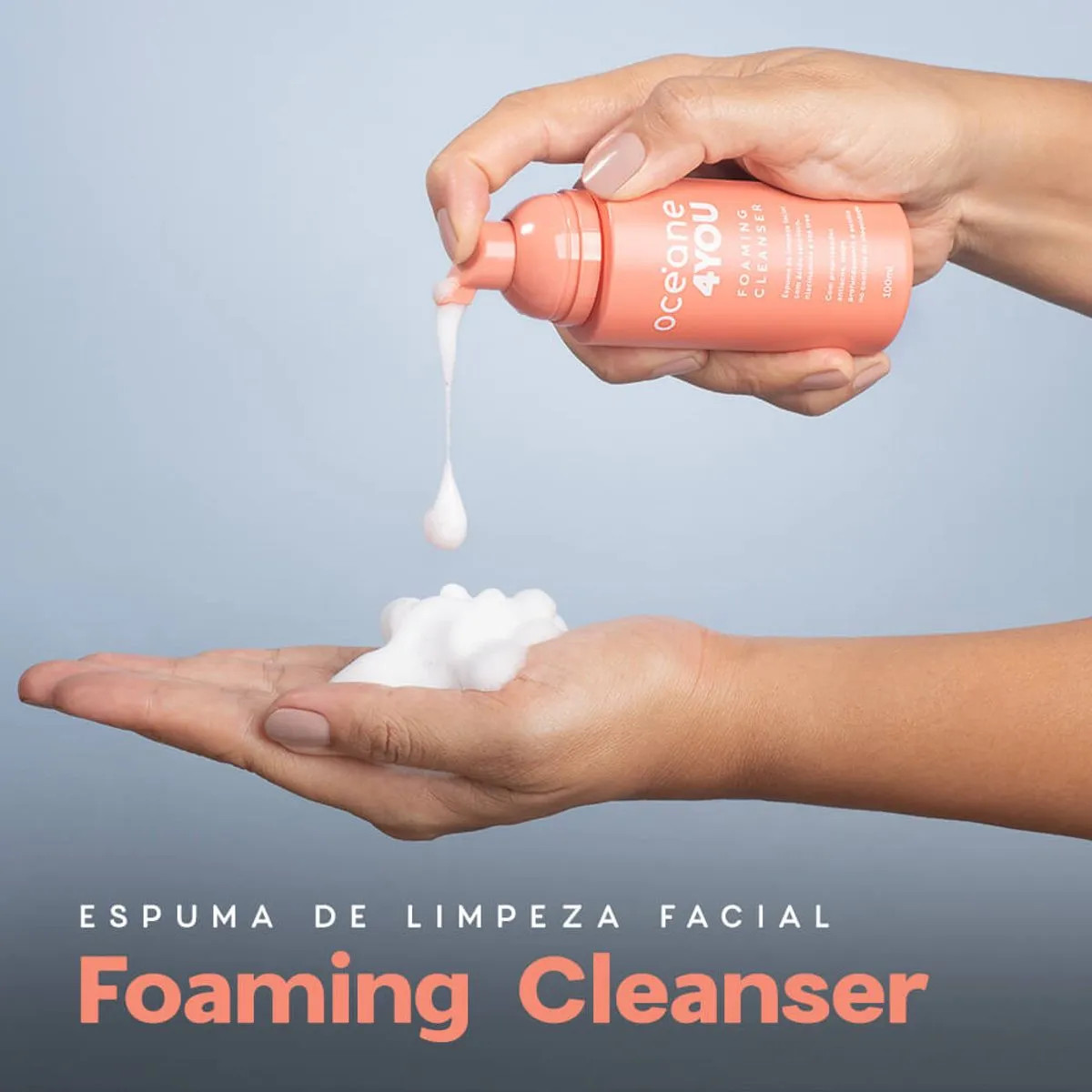 Kit Espuma Facial + Tônico Facial + Sérum + Hidratante Facial 4you (4 Produtos) - Maquiagens e ... | Oceane (BR)