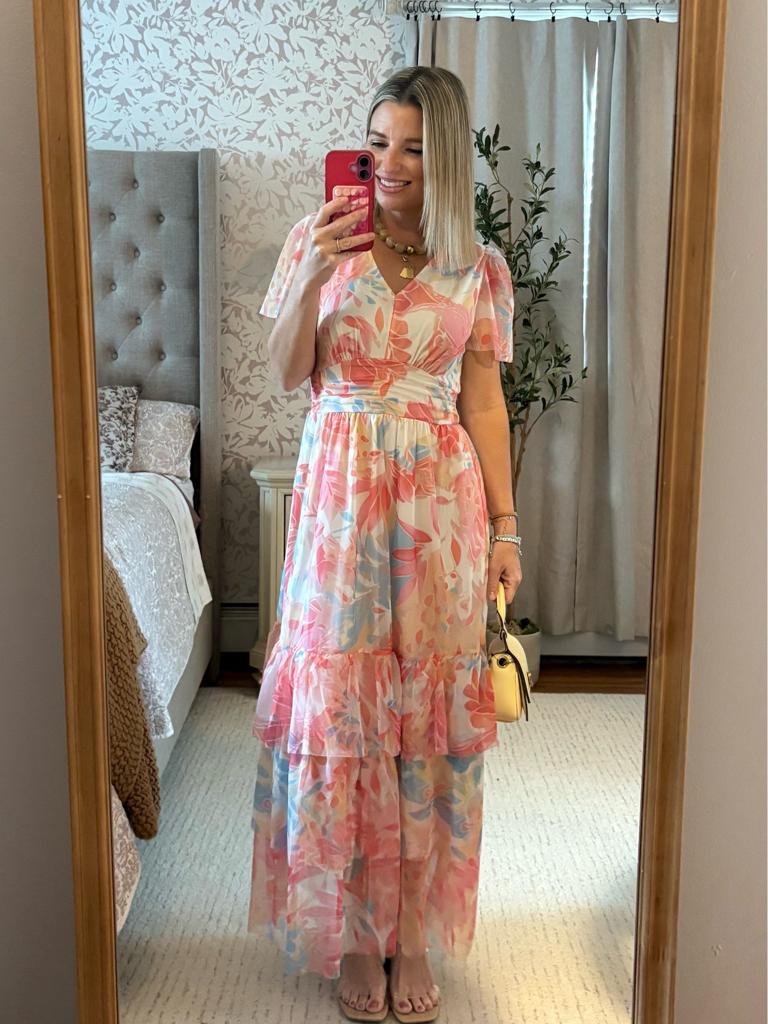 Loving the colors on this special occasion dress! Great wedding guest option!!

#LTKWedding #LTKPetite #LTKSaleAlert