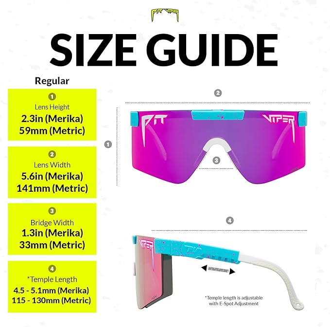 Pit Viper Sunglasses I Original & Original 2.0 I Polarized Lens I Indestructible Frame I Adjustab... | Amazon (US)