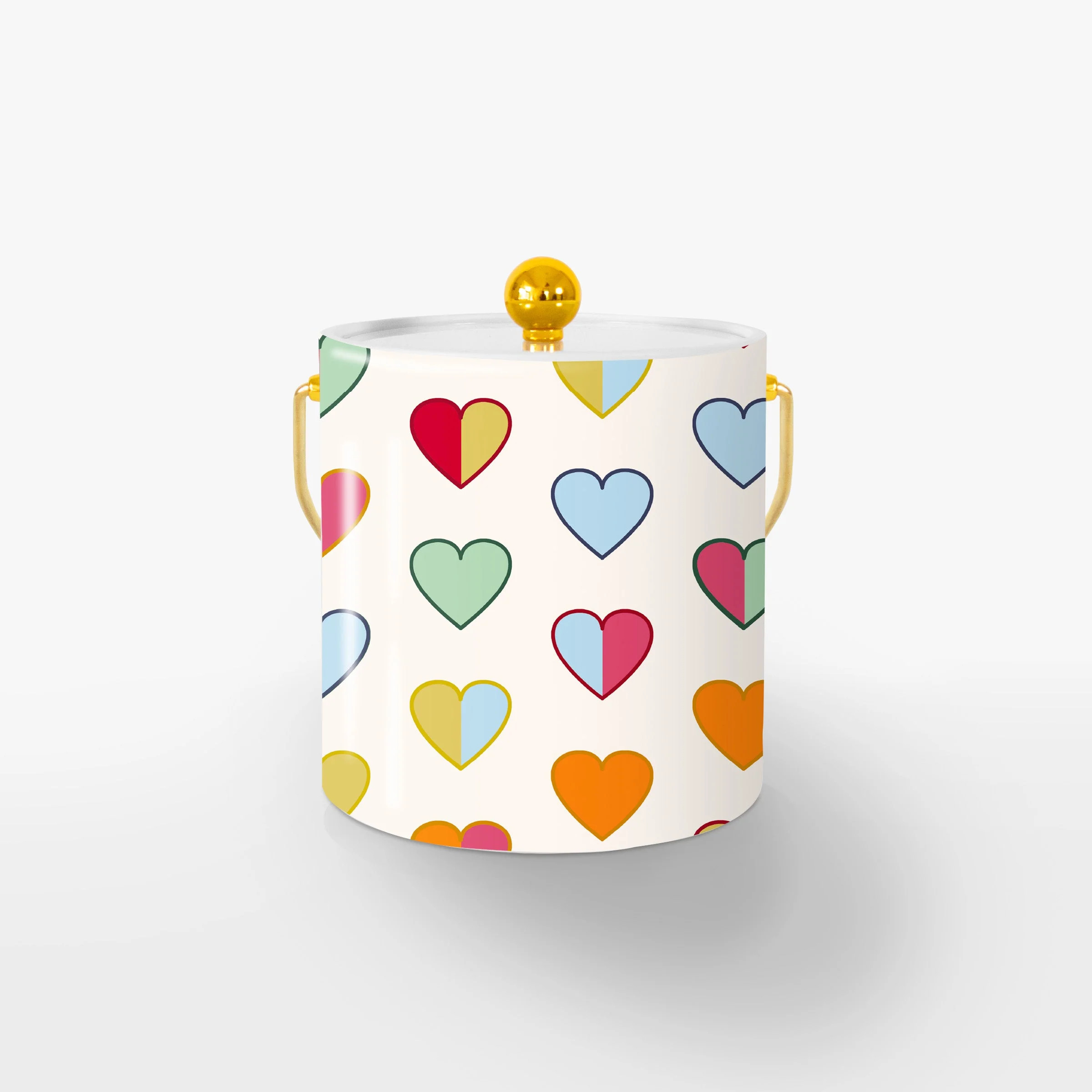 Amour Ice Bucket | Colorful Prints, Wallpaper, Pajamas, Home Decor, & More | Katie Kime Inc