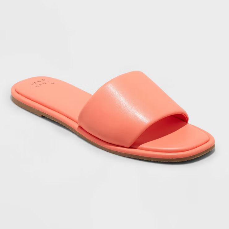 Women's Lulu Slide Sandals - A New Day™ | Target