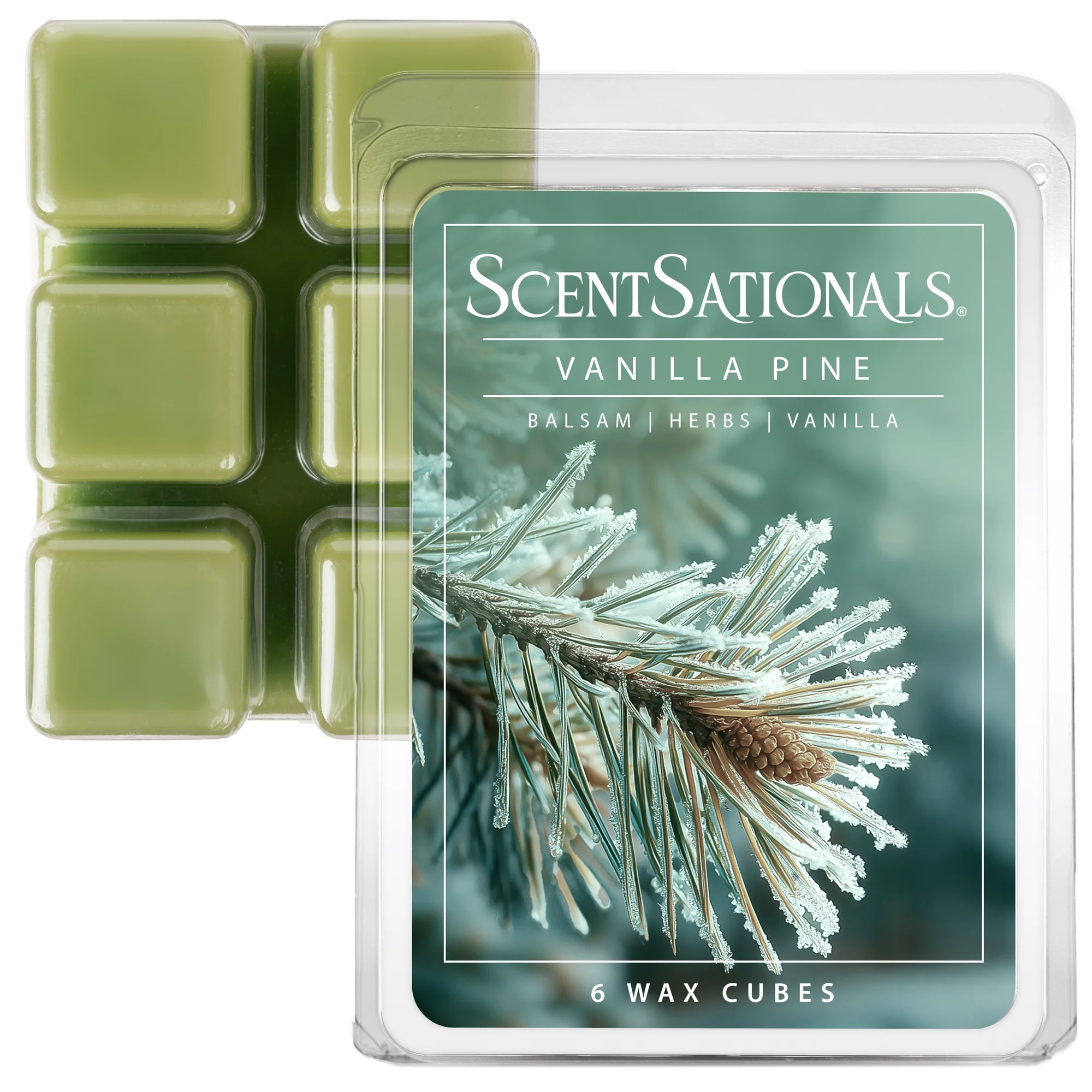 Vanilla Pine Scented Wax Melts, ScentSationals, 2.5 oz | Walmart (US)