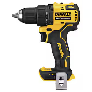 DEWALT ATOMIC 20V MAX Cordless Brushless Compact 1/2 in. Drill/Driver (Tool Only) DCD708B - The H... | The Home Depot