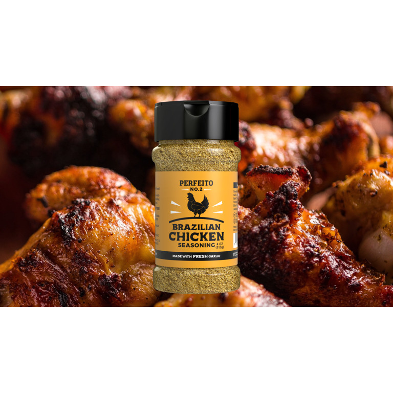 Authentic Brazilian Garlic & Herb Seasoning for Chicken & Poultry, Gluten-Free, 4 oz | Walmart (US)