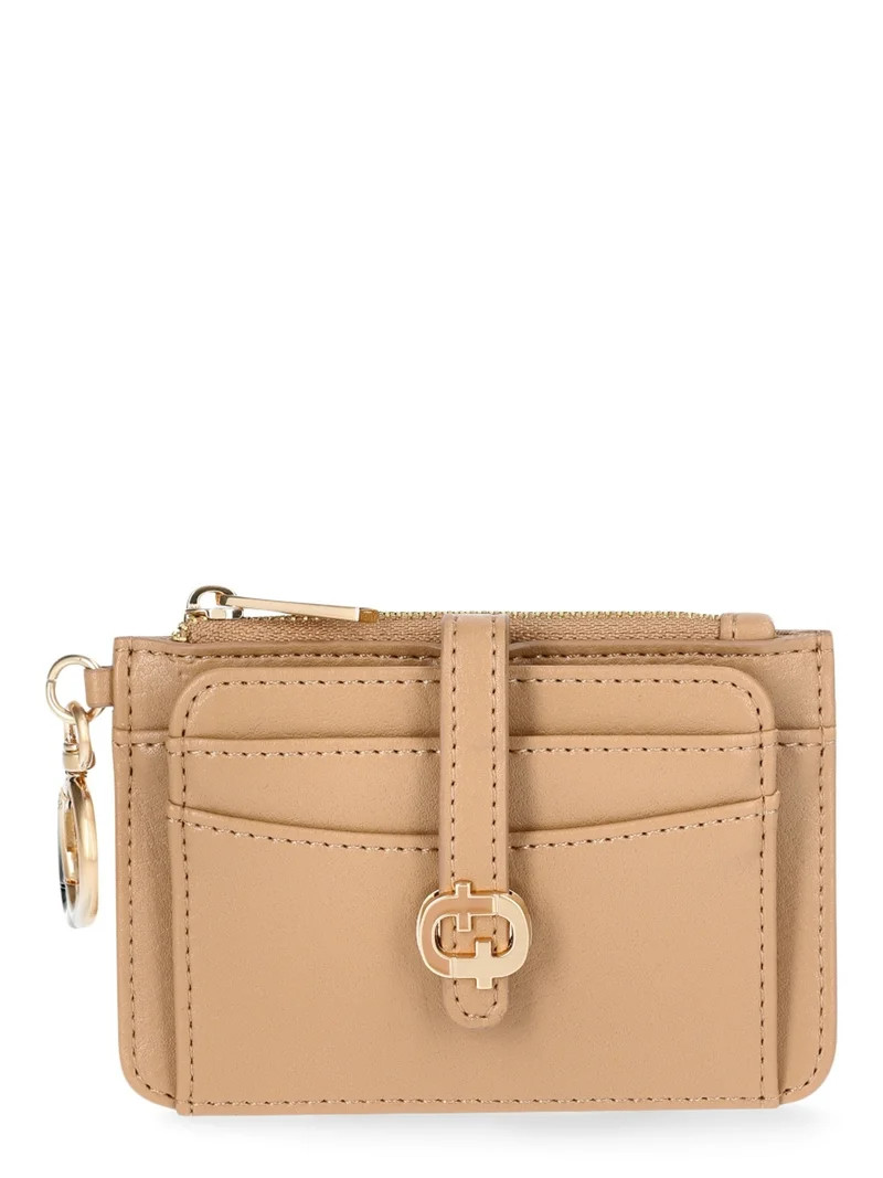 Time and Tru Women's Maria Card Case, Mocha Splash - Walmart.com | Walmart (US)