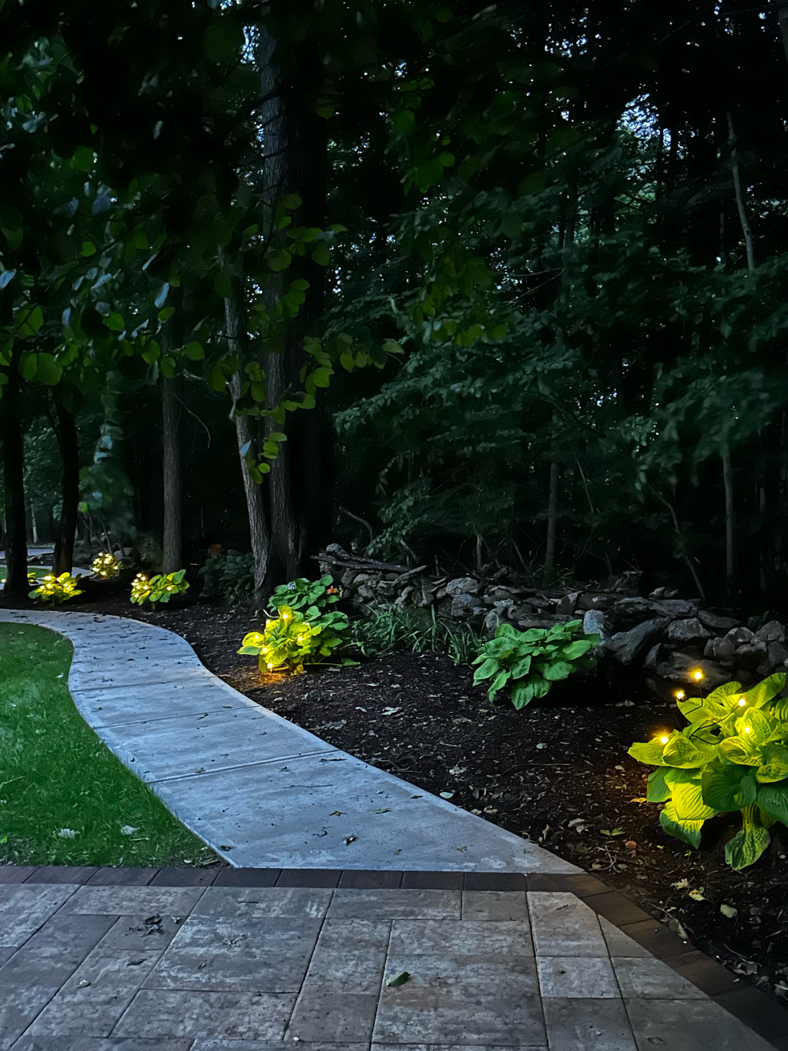 Outdoor solar firefly lights 