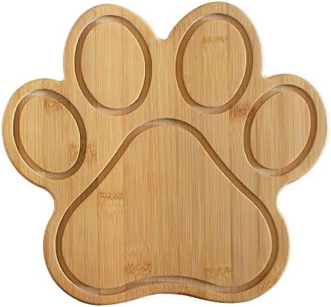 Totally Bamboo Paw Shaped Bamboo Serving And Cutting Board, 11" x 10", Natural | Amazon (US)
