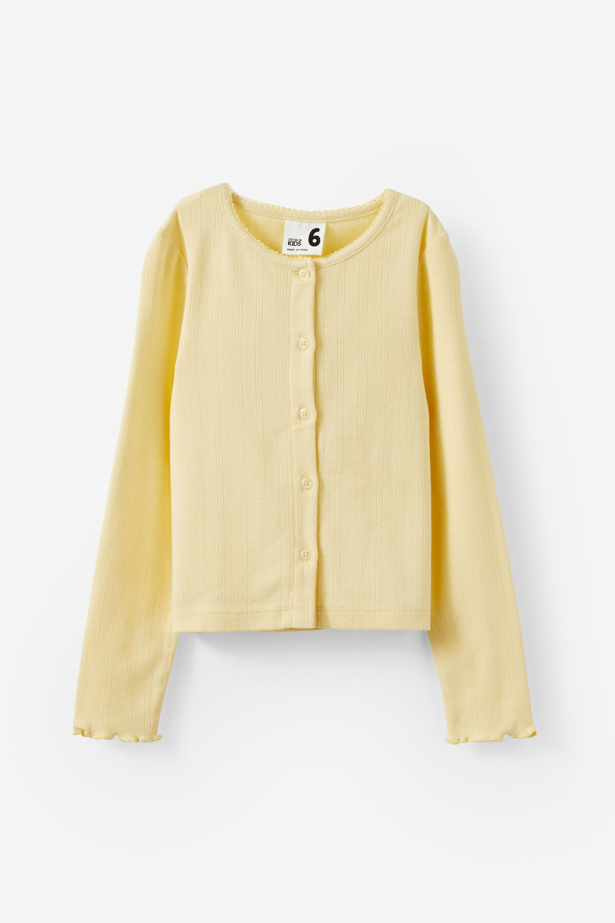 Emma Button Through Long Sleeve | Cotton On (US)