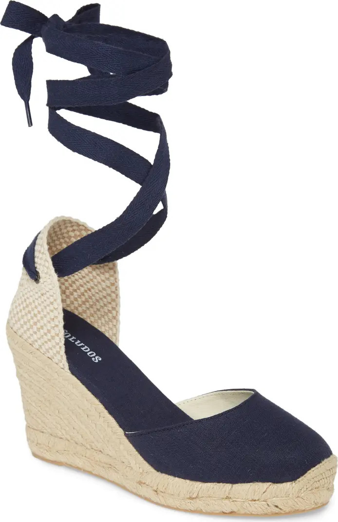 Wedge Lace-Up Espadrille Sandal | Nordstrom