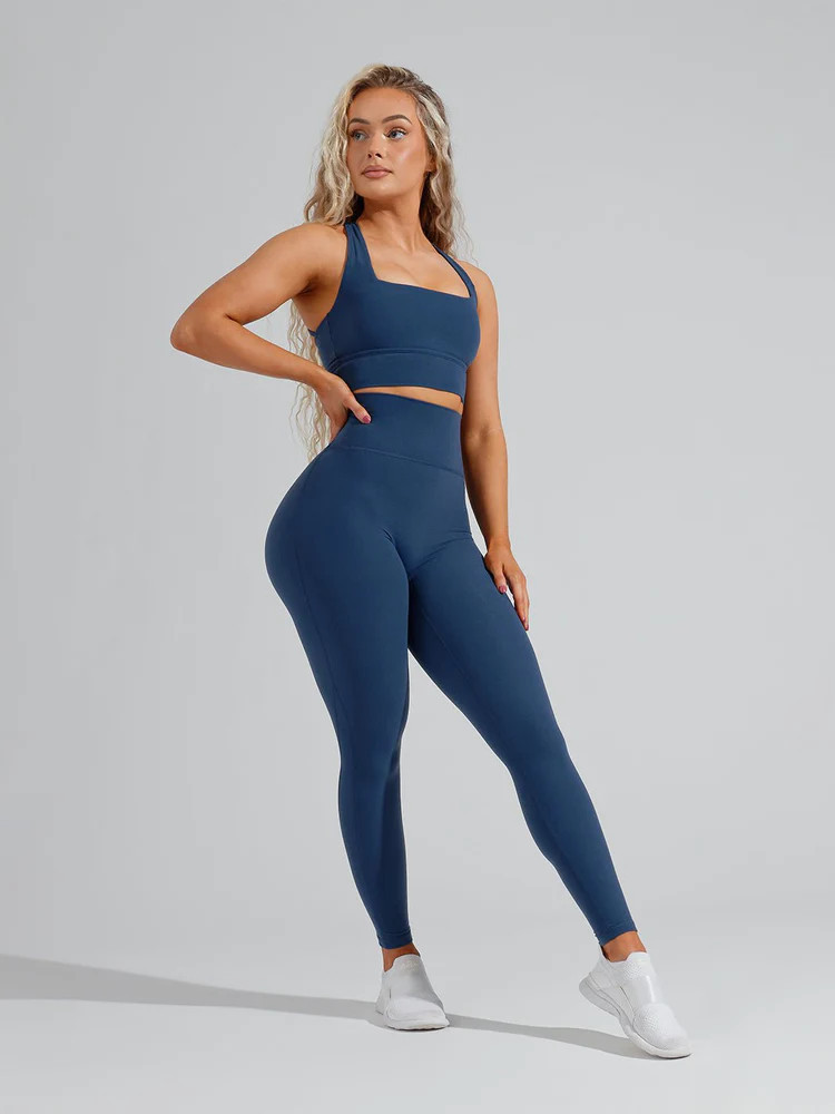 Legacy Legging - Baked Blue | Buffbunny