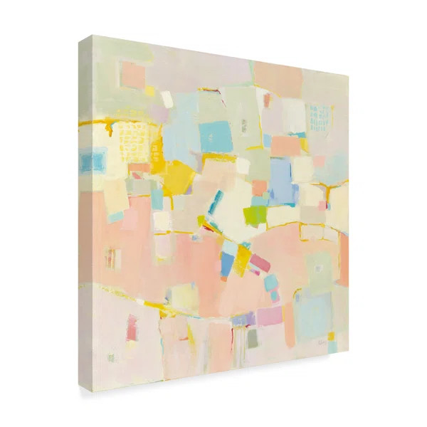 Block Party by Phyllis Adams - Print on Canvas | Wayfair North America